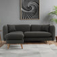 Corner Sofa Reversible 3 Seater with Left or Right Chaise Lounge - Vriga - gallery 16