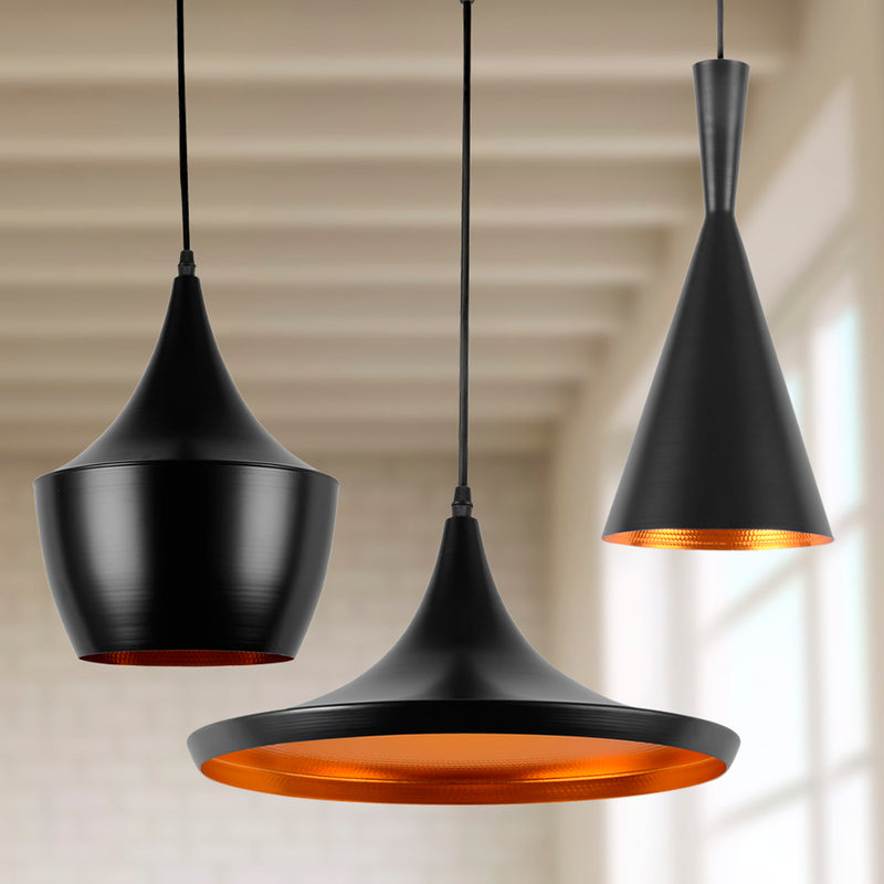 Pack of 3 Pendant Ceiling Lamps - Industrial Design - Extensive - gallery 16