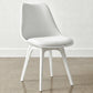 Sedia da pranzo Denisse in stile scandinavo, design premium con cuscino