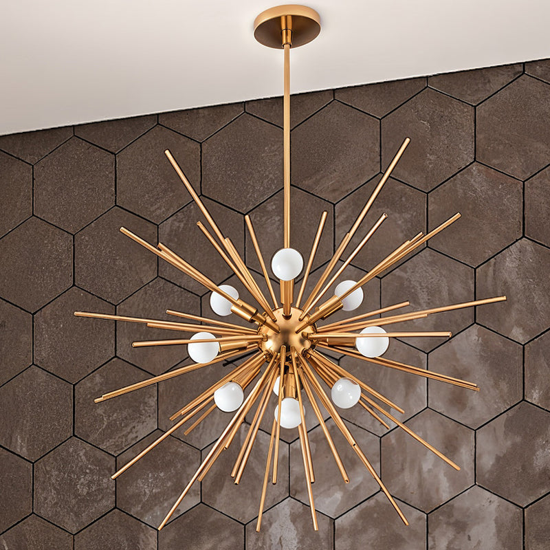 Lampada a sospensione Lydia a 9 lampadine - Metallo