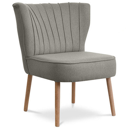 Poltrona Lynon de estilo escandinavo - Tecido