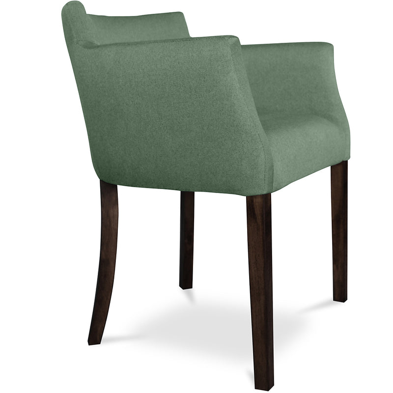 Cadeira de jantar Breily de estilo escandinavo - Tecido