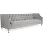 Sofá de estilo vintage Chesterfield Bernie - Veludo