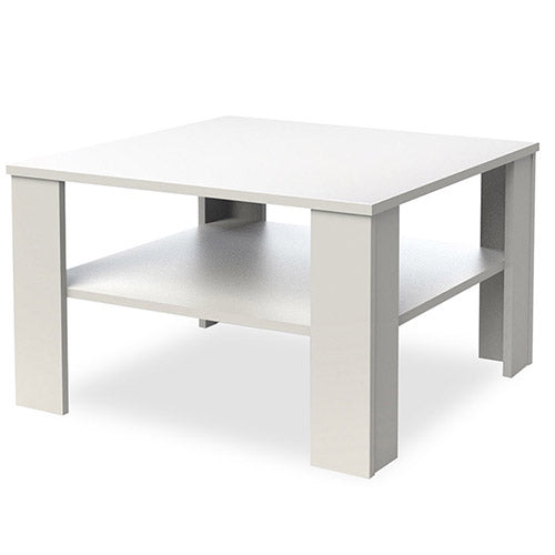 Tavolino da caffè quadrato in stile scandinavo Ragna - Legno