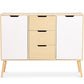 Credenza in legno - Design scandinavo - 3 cassetti - Roger