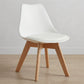 Chaise pour enfant rembourrée en bois et polypropylène