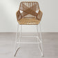 Rattan Boho Bali Design Stool - 75cm - Tale - gallery 8