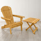 Outdoor Chair and Outdoor Garden Table - Wooden - Alana - gallery 8