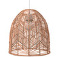 Rattan Ceiling Lamp - Boho Bali Design Pendant Lamp - Bu - gallery 10