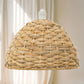 Lámpara colgante estilo boho de ratán natural - Ngu
