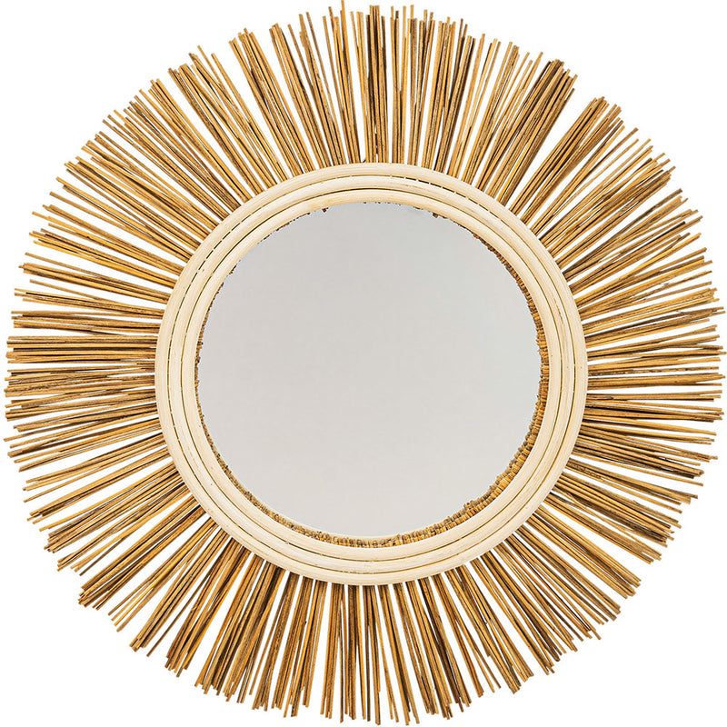 Wall Mirror - Boho Bali Round Design (60 cm) - Loi - gallery 6