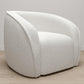 Armchair with Armrests - Upholstered in Boucle Fabric - Seral - gallery 9