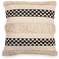 Almofada quadrada de algodão ao estilo Boho Bali, capa + enchimento - Daviniu