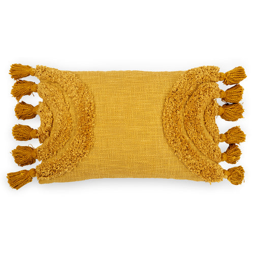 Almofada retangular ao estilo Boho Bali, algodão, capa + enchimento - Delia