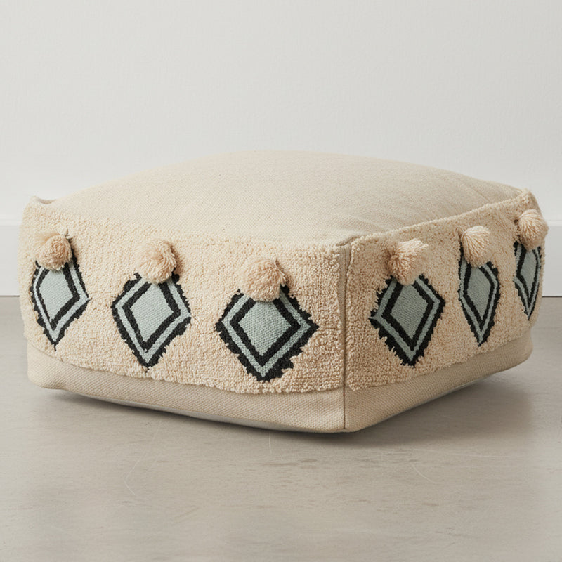 Boho Bali Style Pouffe Seat - Adelaida - gallery 9