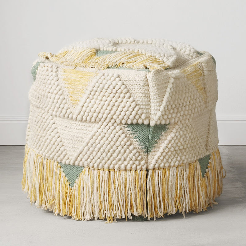 Boho Bali Style Pouffe Seat - Jacqueline - gallery 9
