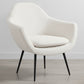 Armchair with Armrests - Upholstered in Boucle Fabric - Eila - gallery 13