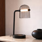 Candeeiro de mesa de design moderno, vidro fumado - Bim