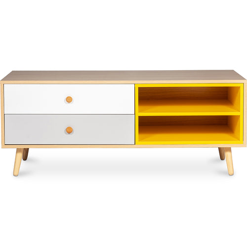 Meuble TV en Bois - Design Scandinave - Lenark