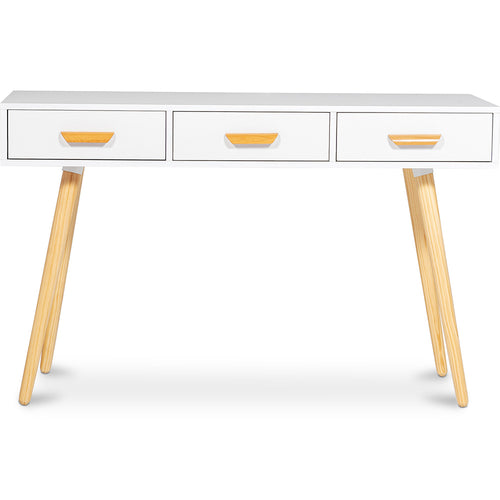 Bureau en Bois avec Tiroirs - Design Scandinave - Pius