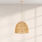 Rattan Ceiling Lamp - Boho Bali Design Pendant Lamp - 60cm - Hoa - gallery 3