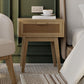 Bedside Table with Drawer - Boho Bali Wood - Yanpai - gallery 11