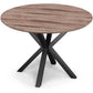 Round Dining Table - Industrial - Wood and Metal - Bayron - gallery 9