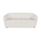 Curved Sofa - 2 Seater - Boucle Fabric - Bold - gallery 1