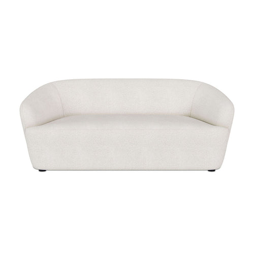 Curved Sofa - 2 Seater - Boucle Fabric - Bold - gallery 1