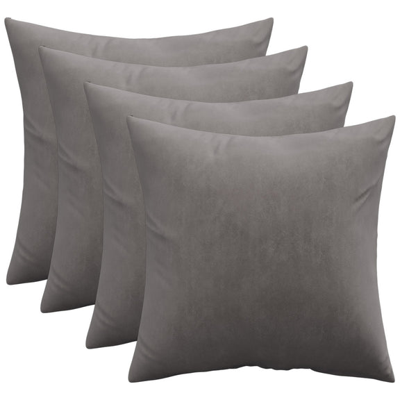 Pack of 4 velvet cushions - cover and filling - Mesmal - gallery 8