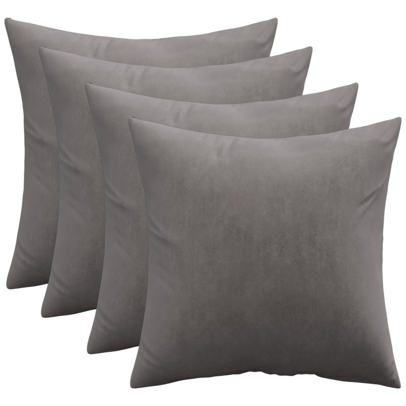 Pack of 4 velvet cushions - cover and filling - Mesmal - gallery 8