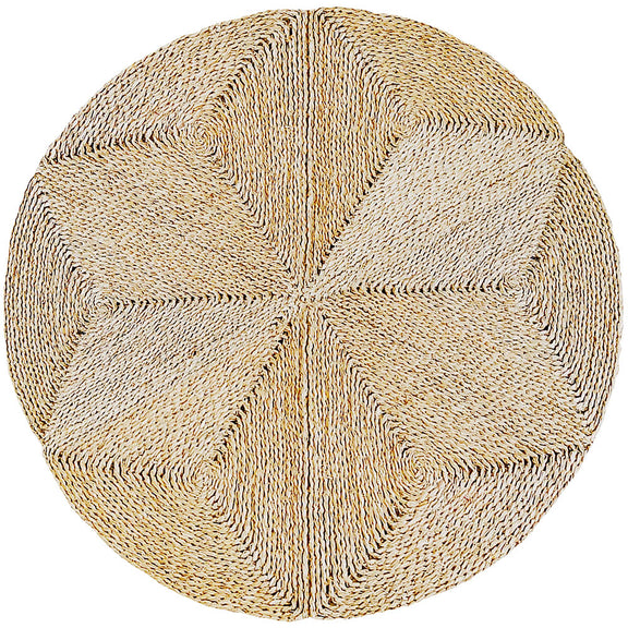 Round Jute Rug - Boho Bali - 120 CM - Gabba - gallery 6