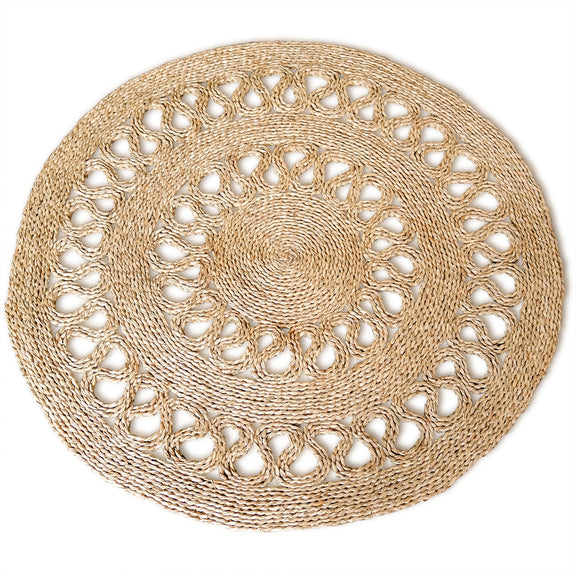 Round Jute Rug - Boho Bali - 150 CM - Ilya - gallery 5
