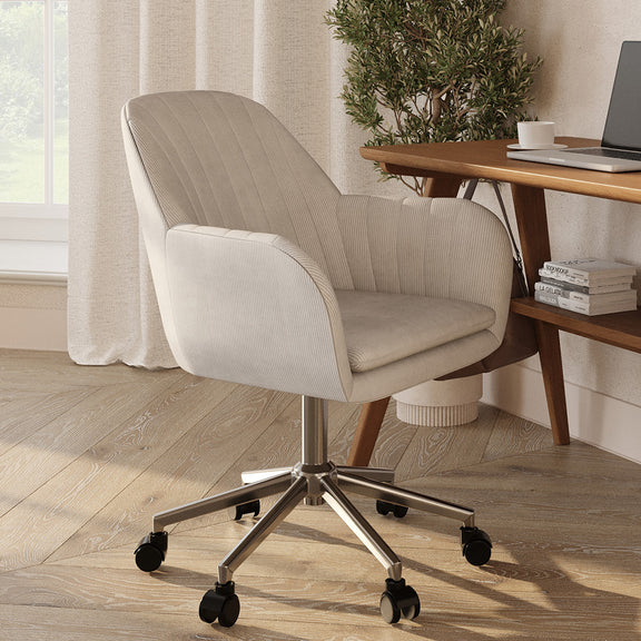 Swivel Office Chair with Armrests - Lumby - gallery 7