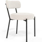 Dining Chair - Upholstered in Bouclé Fabric - Raga