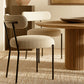 Dining Chair - Upholstered in Bouclé Fabric - Raga