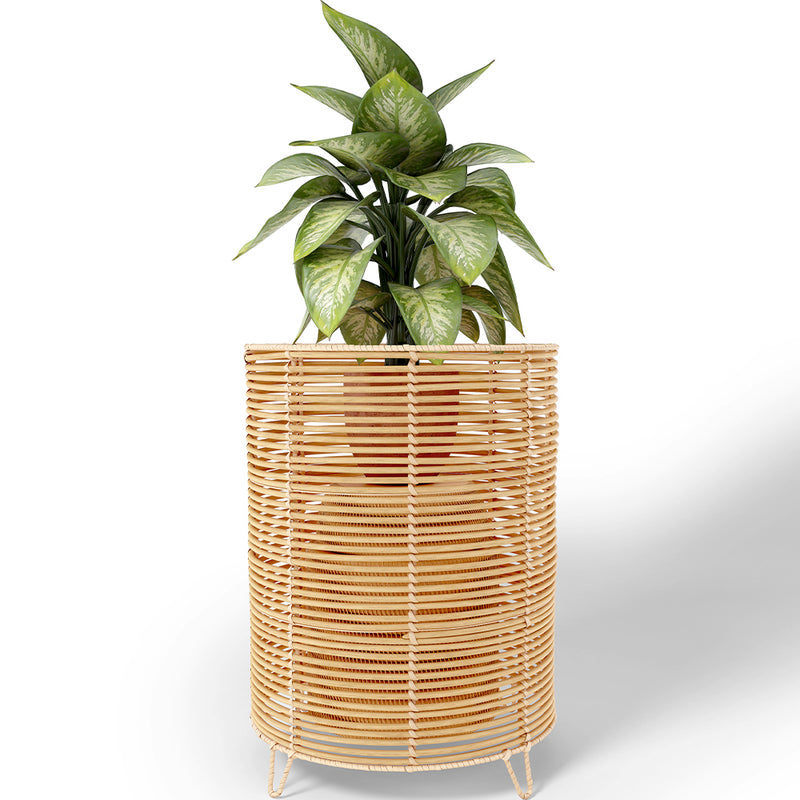 Round Floor Planter - Boho Style - 28 CM - Laers - gallery 6