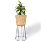 Round Floor Planter - Boho Style - 65 CM - Firna - gallery 6