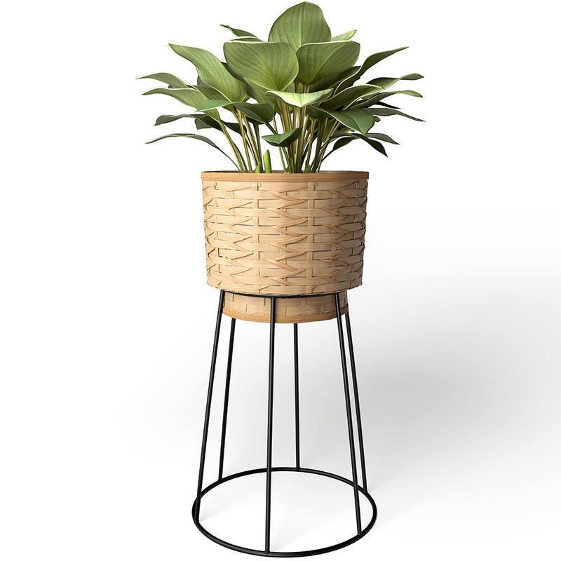Round Floor Planter - Boho Style - Aventura - gallery 8