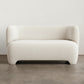 2/3 Seater Sofa - Upholstered in Bouclé Fabric - Magnolia - gallery 12
