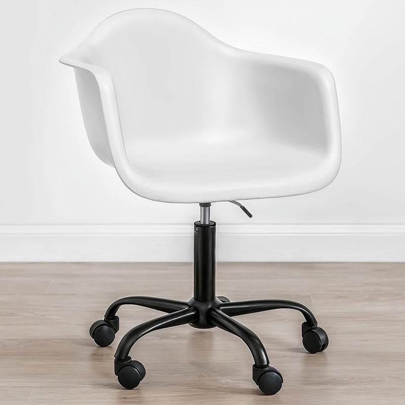 Office Chair with Armrests - Desk Chair with Wheels - Weston Black Frame
