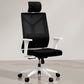 Sedia da ufficio ergonomica con ruote e braccioli - Ergal