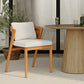 Outdoor Teak Dining Chair with Cushions - Esther