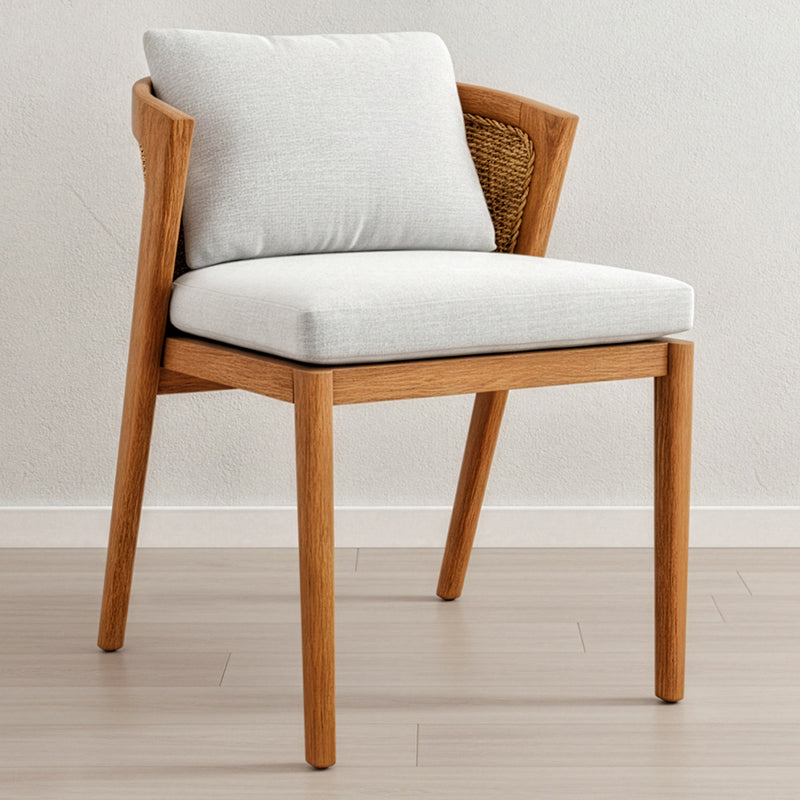 Outdoor Teak Dining Chair with Cushions - Esther