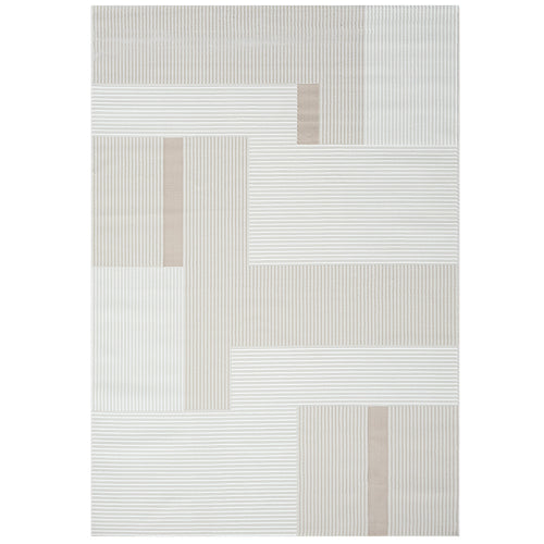 Rug Large Contemporary Modern Design - Beige (290x200 cm) - Qara - gallery 4