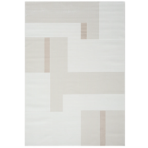 Rug Large Contemporary Modern Design - Beige (290x200 cm) - Qara - gallery 4