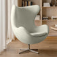 Armchair with armrests - Upholstered in Boucle Fabric - Brave