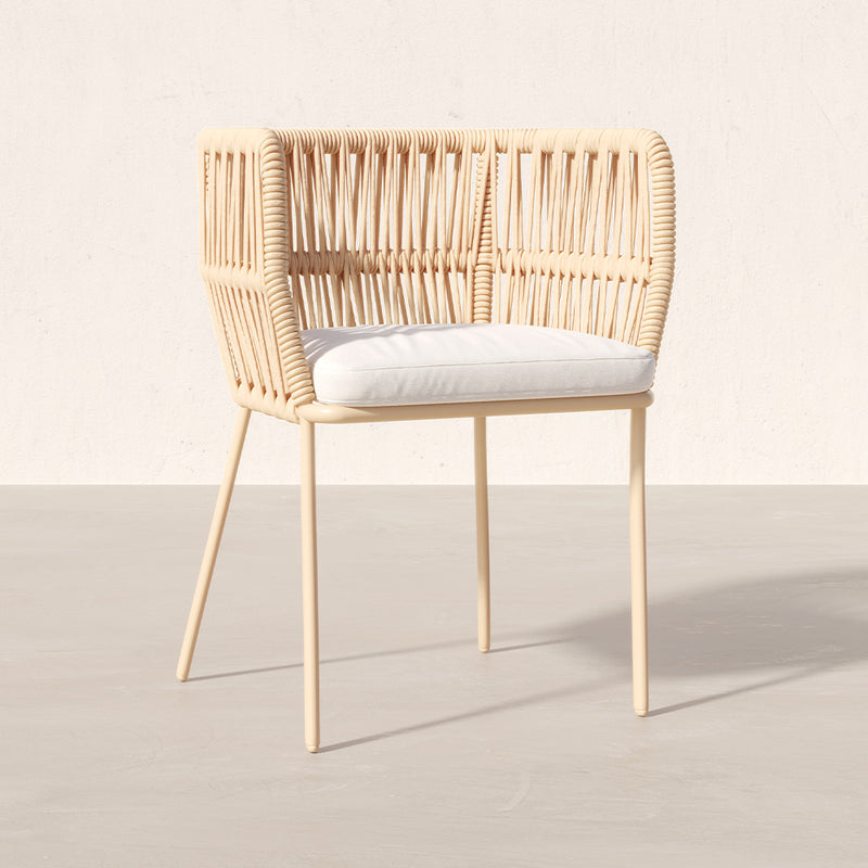 Beige Outdoor Chair - Rope - Ress - gallery 7