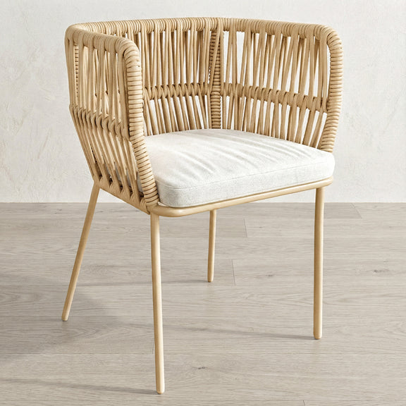 Beige Outdoor Chair - Rope - Ress - gallery 10
