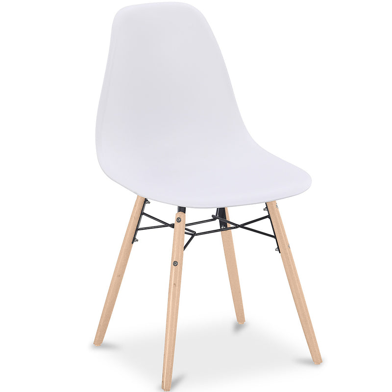 Dining Chair - Scandinavian Design - Wooden Legs - Skögur
